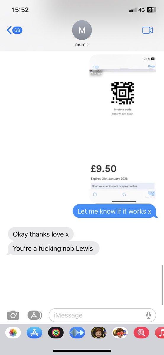 lewisboardman9's tweet image. Love you too mum