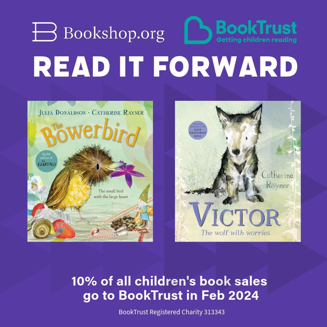 Order through @bookshop_org_uk during #ReadItForward February and @BookTrust will receive a 10% donation to support early years reading! uk.bookshop.org/p/books/the-bo…