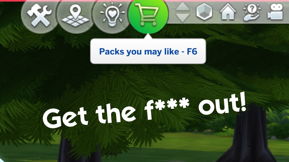 SimMattically's tweet image. I made a mod that removes the new Purchase button.  patreon.com/posts/hot-fix-…