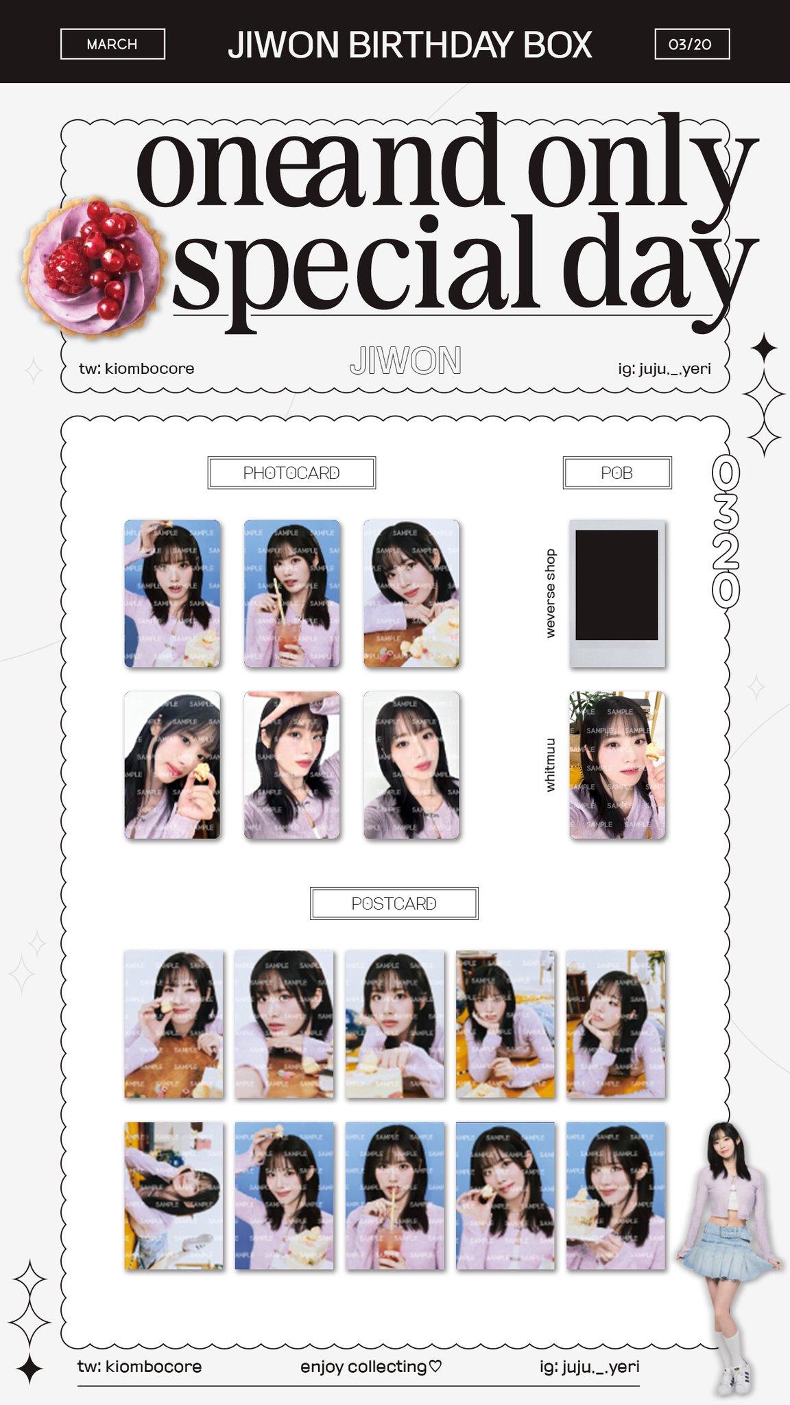 unboxing fromis_9 hayoung birthday box! ✿ “one and only