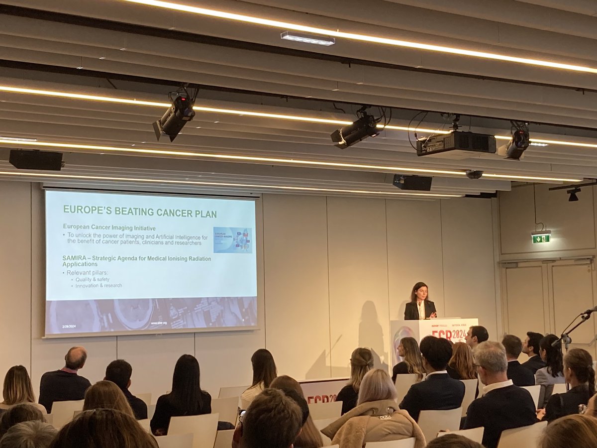 It’s not too late to join us in room M2 for the “Research in Radiology” session. Hear our Executive Manager Monika Hierath speak about EU research and policy priorities and opportunities for EU funding for radiology. 
#ResearchFunding #HealthInnovation #EUfunding