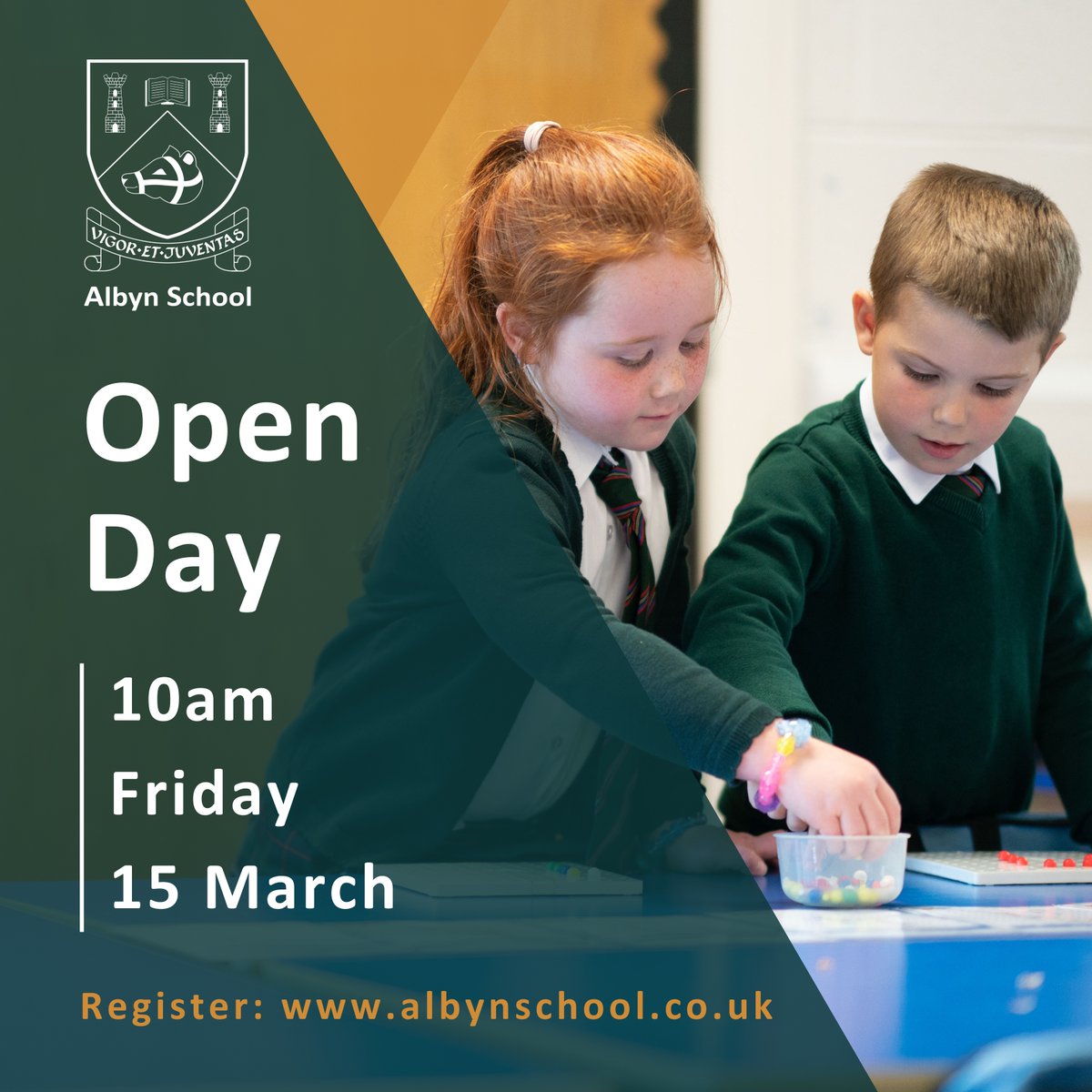 The decision of where to educate your child is one of the most important that you will make as a parent. 

We hope you can join us at 10am on Friday 15 March to explore all Albyn School has to offer your child. Register at albynschool.co.uk

#albynschool #educatingforlife