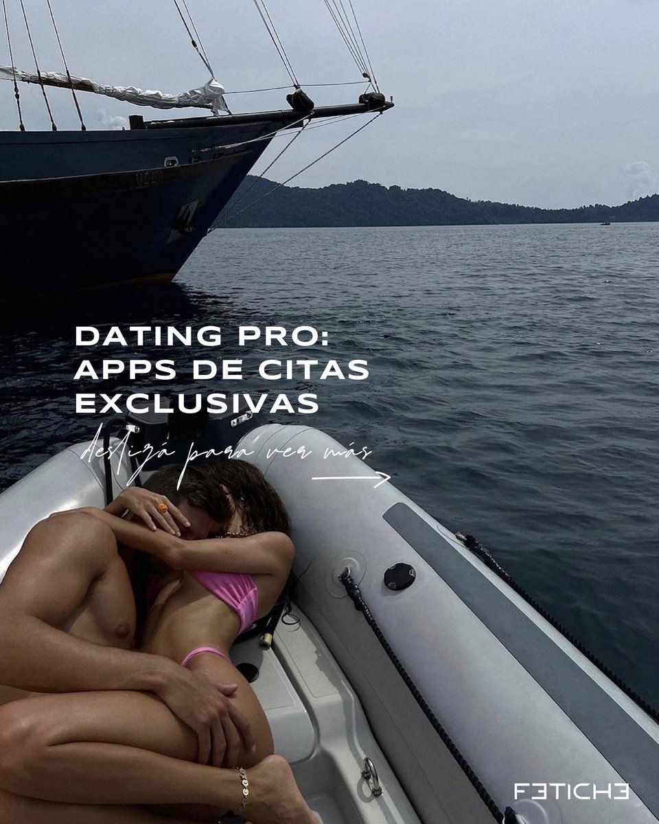 FeticheMag's tweet photo. APPS DE CITAS EXCLUSIVAS
¡Que seguro vas a querer conocer!
Data #MuyFetiche para quienes asumen y atraen el lifestyle que se merecen 🛥️
#DatingPro #AppsDeCitas #RayaApp https://t.co/kdq5Ci4oS7