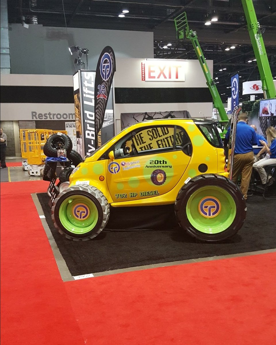 BlakleyTree's tweet image. ARA. Rental Show

Tire both