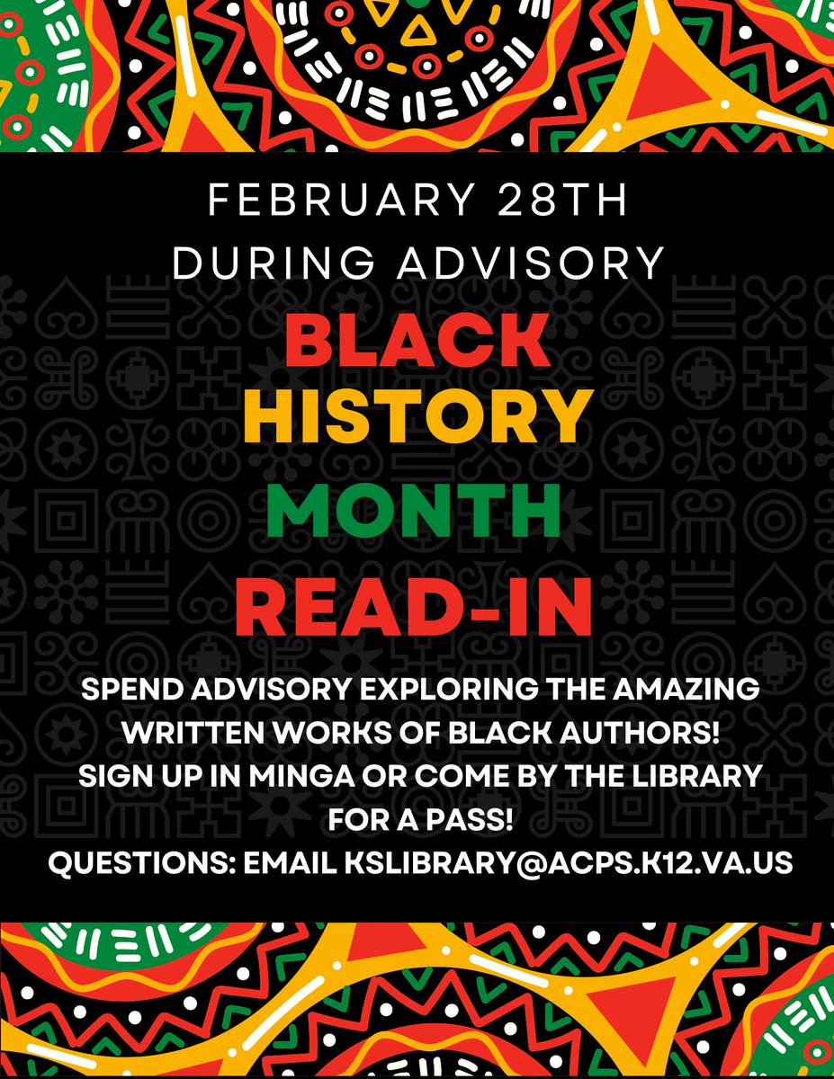 ACHS Library tweet media