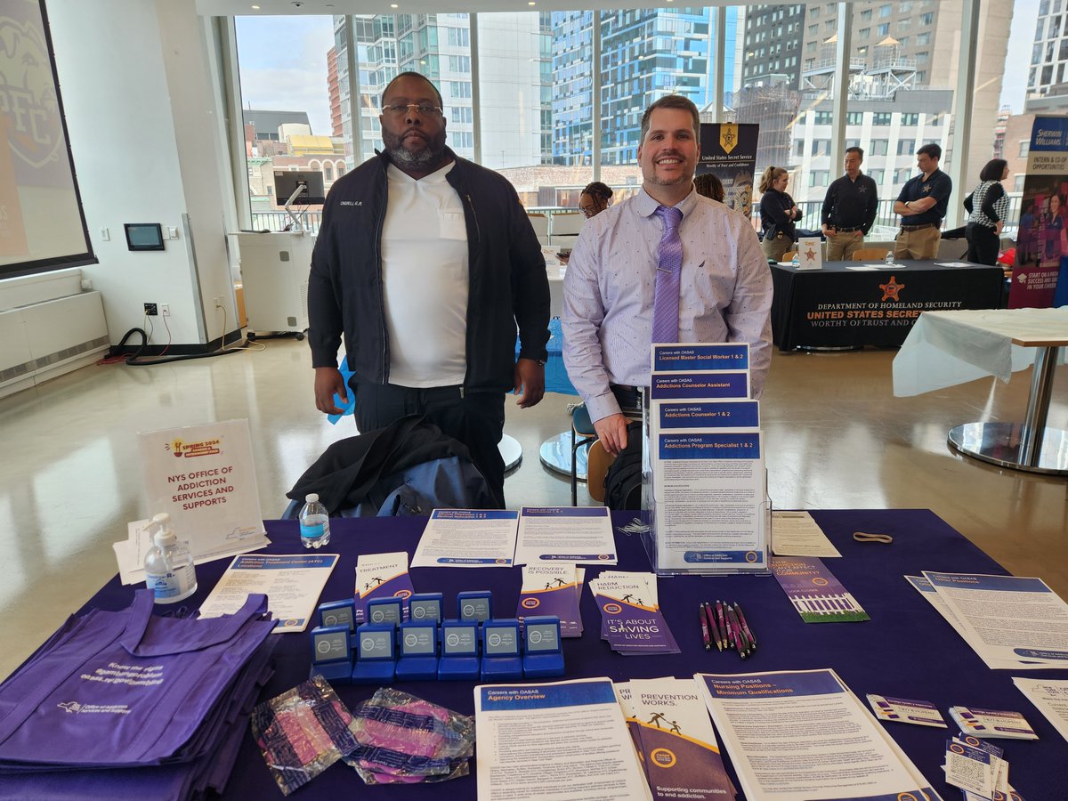 A big thank you to everyone who visited our booth at the @SFCNY Career Fair! We had a great time connecting with talented students.