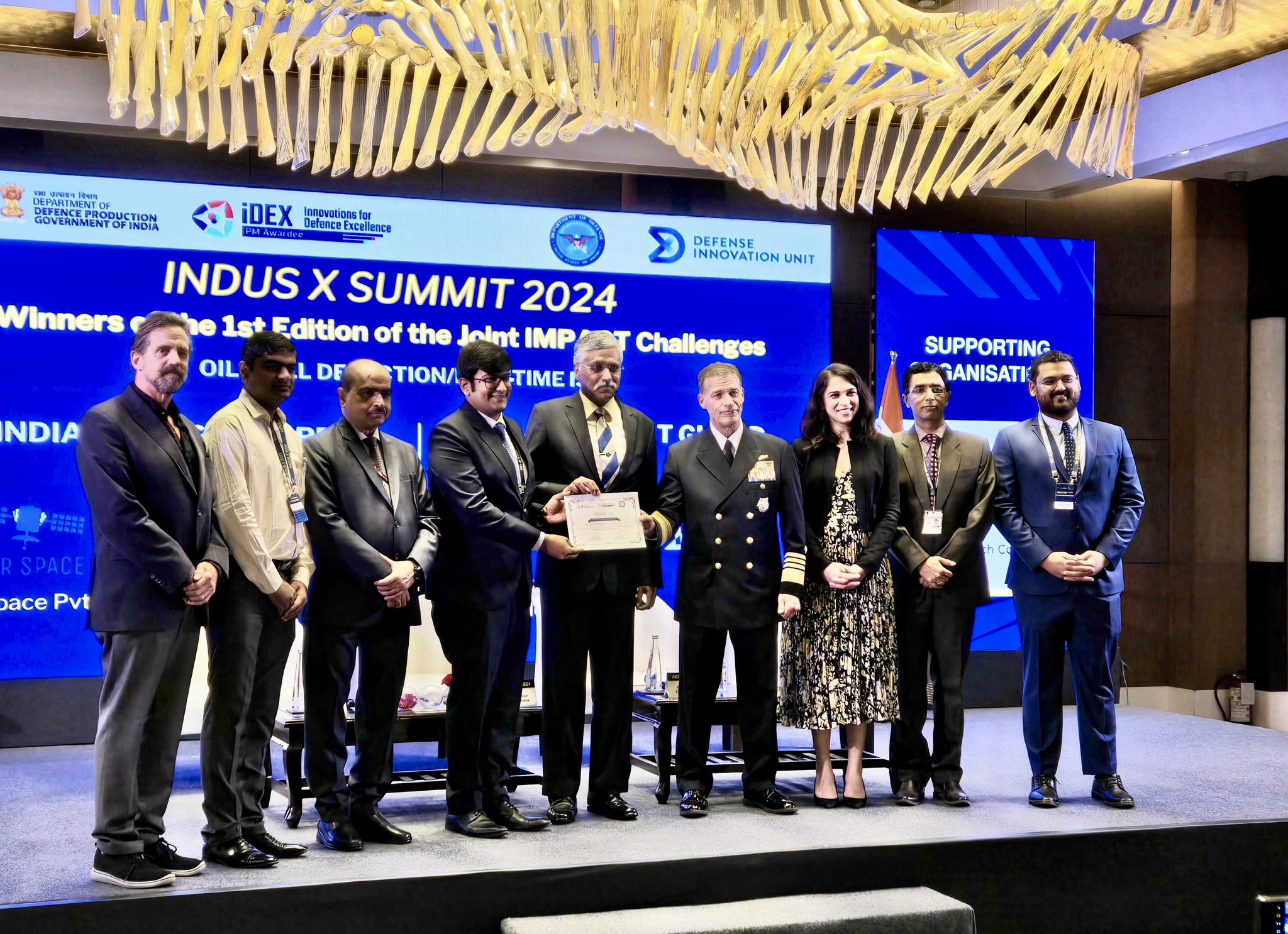 Pixxel Wins Top Honors at INDUS-X Summit for Oil Spill Detection Technology