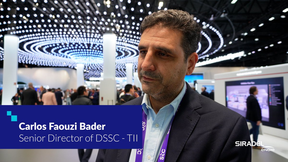 We had the chance to speak w/ F. Bader, <a href="/TIIuae/">Technology Innovation Institute</a> at #MWC24. Explore how TII is at the forefront of implementing next-gen technologies &amp; how <a href="/Siradel3D/">SIRADEL</a> provides #DigitalTwins to test technologies of the future.🚀Meet us at booth 1C90 to know more
#5G #6G #AI
linkedin.com/feed/update/ur…