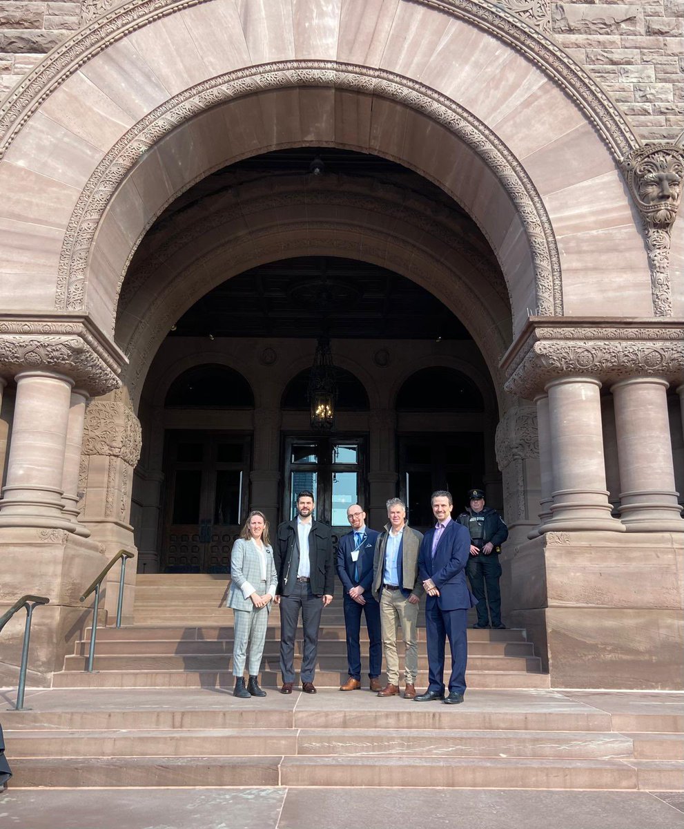 I am in Toronto with <a href="/neweconomycan/">New Economy Canada</a> members meeting with Kevin Holland and other MPPs talking about the need for Ontario to double down on its clean energy initiatives to ensure that the province continues to attract investment and high quality jobs.