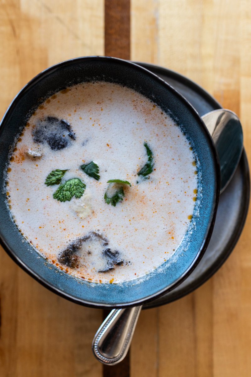 beauthaidc's tweet photo. Soup Days are the best days! 🥣 😋 

Tom Kha is a delight of coconut milk with chicken, Thai herbs &amp; mushrooms. 

#beauthai #beauthaidc #shawdc #mtpleasantdc #dcsoup #shawsome #shaw #mtpleasant #lovedc #dcthai #eaterdc https://t.co/DWn7kBK2sd