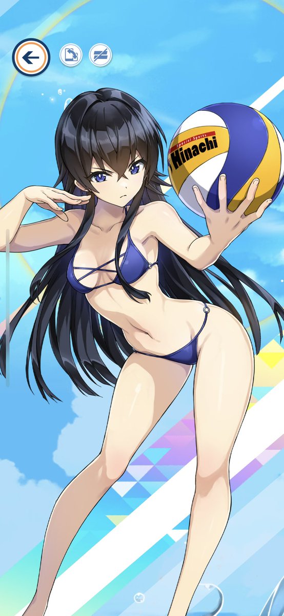 乙姫さんの胸、揺れはしないが振れ幅はある。 