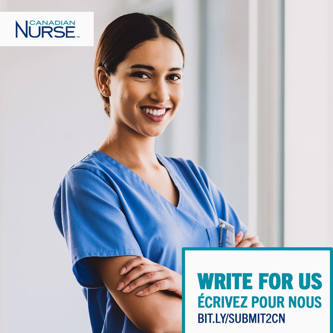 InsideCdnNurse's tweet photo. We want to hear from nurses across Canada! Whether you work in acute care, community health, or another speciality, Canadian Nurse journal wants to share your story. Submit your article today: https://t.co/MWYzeFyWSo
#NurseLife #NurseStories #CallforSubmissions #canadanurses https://t.co/wdn3NsIfFQ