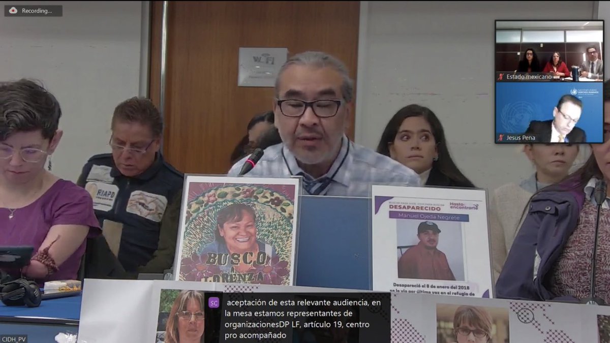 Buscadoras_Gto's tweet photo. #ESCUCHA nuestra verdad ante el estafo mexicano en la Audiencia en @CIDH hoy en #Washington ⬇️⬇️⬇️

https://t.co/C4tdj4E9N9 https://t.co/aNraG2PlgN