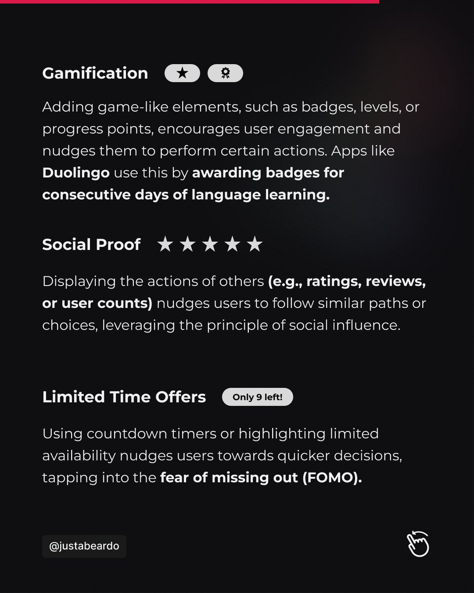 justabeardo's tweet image. Unseen Forces: How Subtle Design Choices Shape Your Actions👀
#uxdesign #ux #learnux #uxd