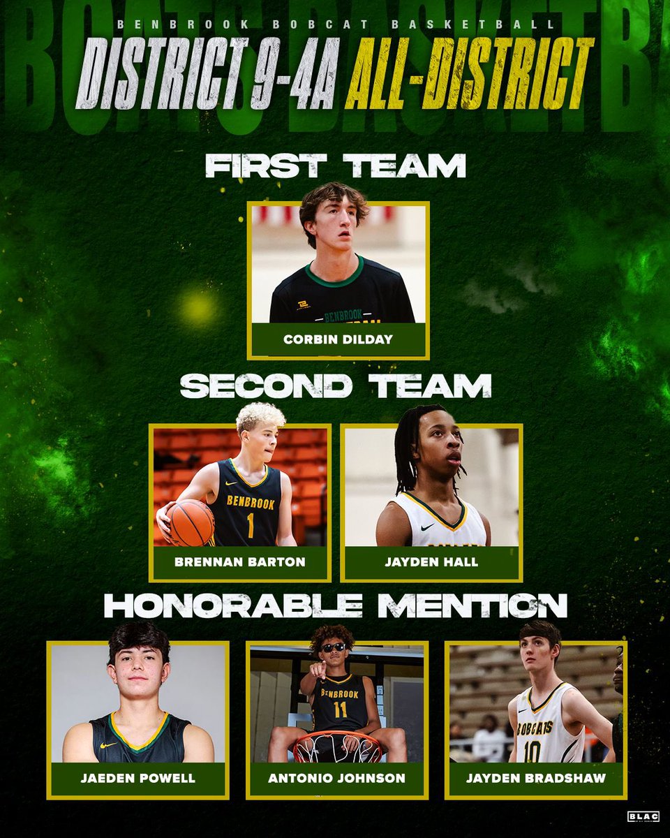 Your Bobcat District honors‼️

#ALLFORTEAM