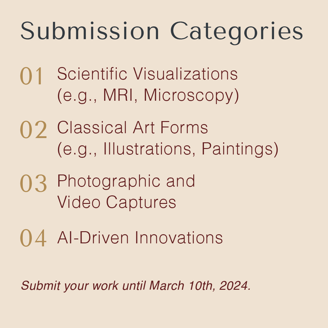 Celebrate the Beauty and Power of Art with The Canadian Pain Society. ⨠ Submit your work by March 10, 2024 at canadianpainsociety.ca/artawards #2024ArtAwards #CanadianPain24 #CanadianPainSociety #annualscientificmeeting #paincanada #chronicpain