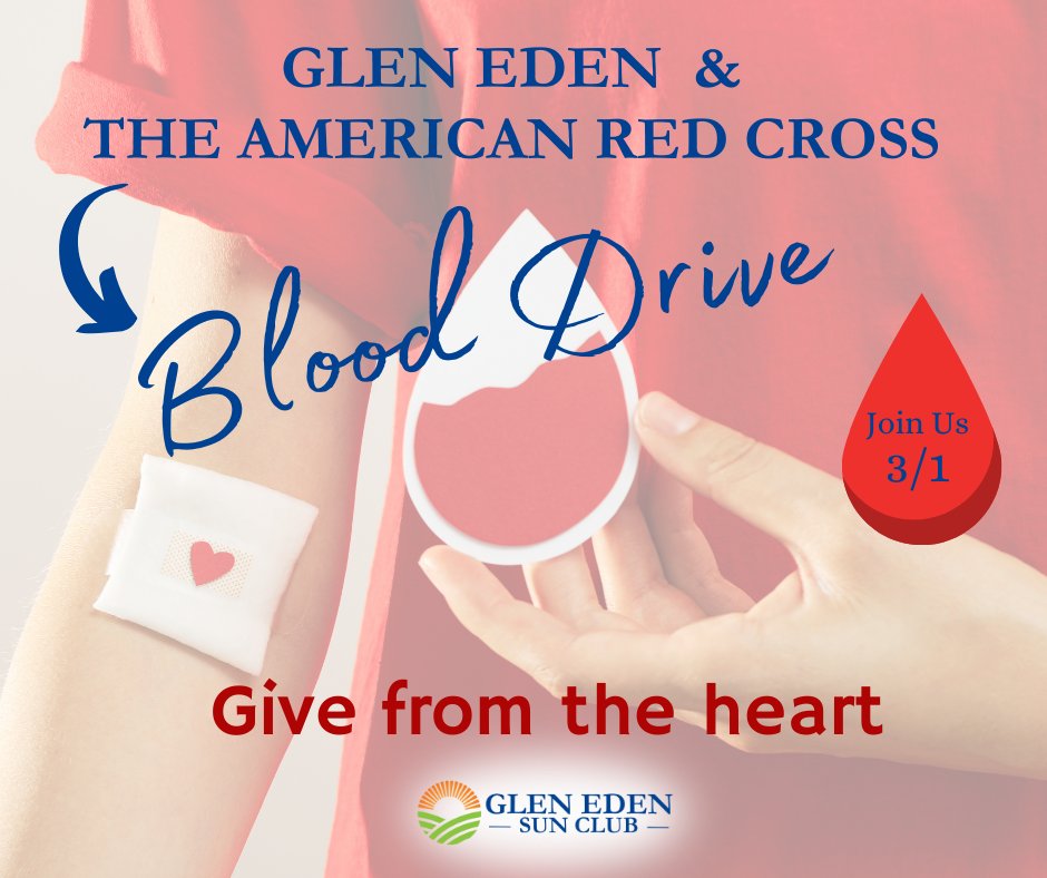 Our first blood drive of the year is right around the corner. Give from the heart this Friday between 8:30 - 2:30. You can pre-register by going to 1-800-red-cross.  #blooddrive #savelives
