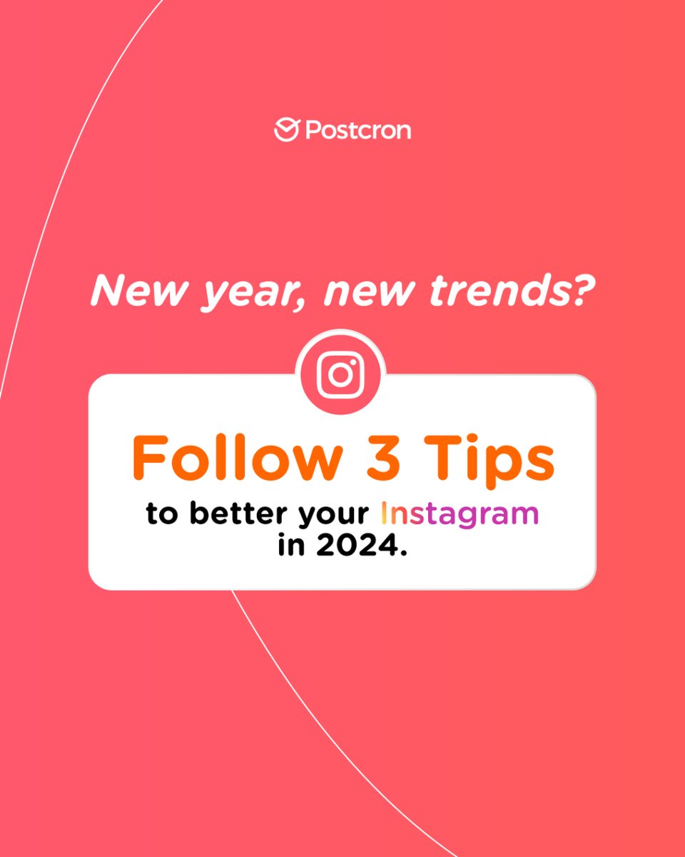 postcron's tweet image. In 2024, don’t lag behind. Adapt to #Instagram trends with #Postcron. 🤳🚀
