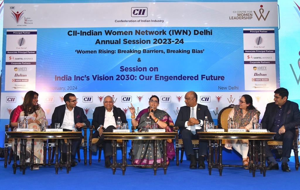 Puneet Kaura (@puneetkaura2104) on Twitter photo Honored to be a part of <a href="/CII_IWN/">CII Indian Women Network</a> Delhi Annual Day session <a href="/CIICWL/">CII Centre for Women Leadership</a> with Ms <a href="/smritiirani/">Smriti Z Irani</a>, Hon'ble Minister for <a href="/MinistryWCD/">Ministry of WCD</a> & <a href="/MOMAIndia/">Ministry of Minority Affairs</a> as the Keynote Speaker. Privileged to share our ideas and experiences with her. Look forward to ideas converging into actions to transform the Honored to be a part of <a href="/CII_IWN/">CII Indian Women Network</a> Delhi Annual Day session <a href="/CIICWL/">CII Centre for Women Leadership</a> with Ms <a href="/smritiirani/">Smriti Z Irani</a>, Hon'ble Minister for <a href="/MinistryWCD/">Ministry of WCD</a> & <a href="/MOMAIndia/">Ministry of Minority Affairs</a> as the Keynote Speaker. Privileged to share our ideas and experiences with her. Look forward to ideas converging into actions to transform the