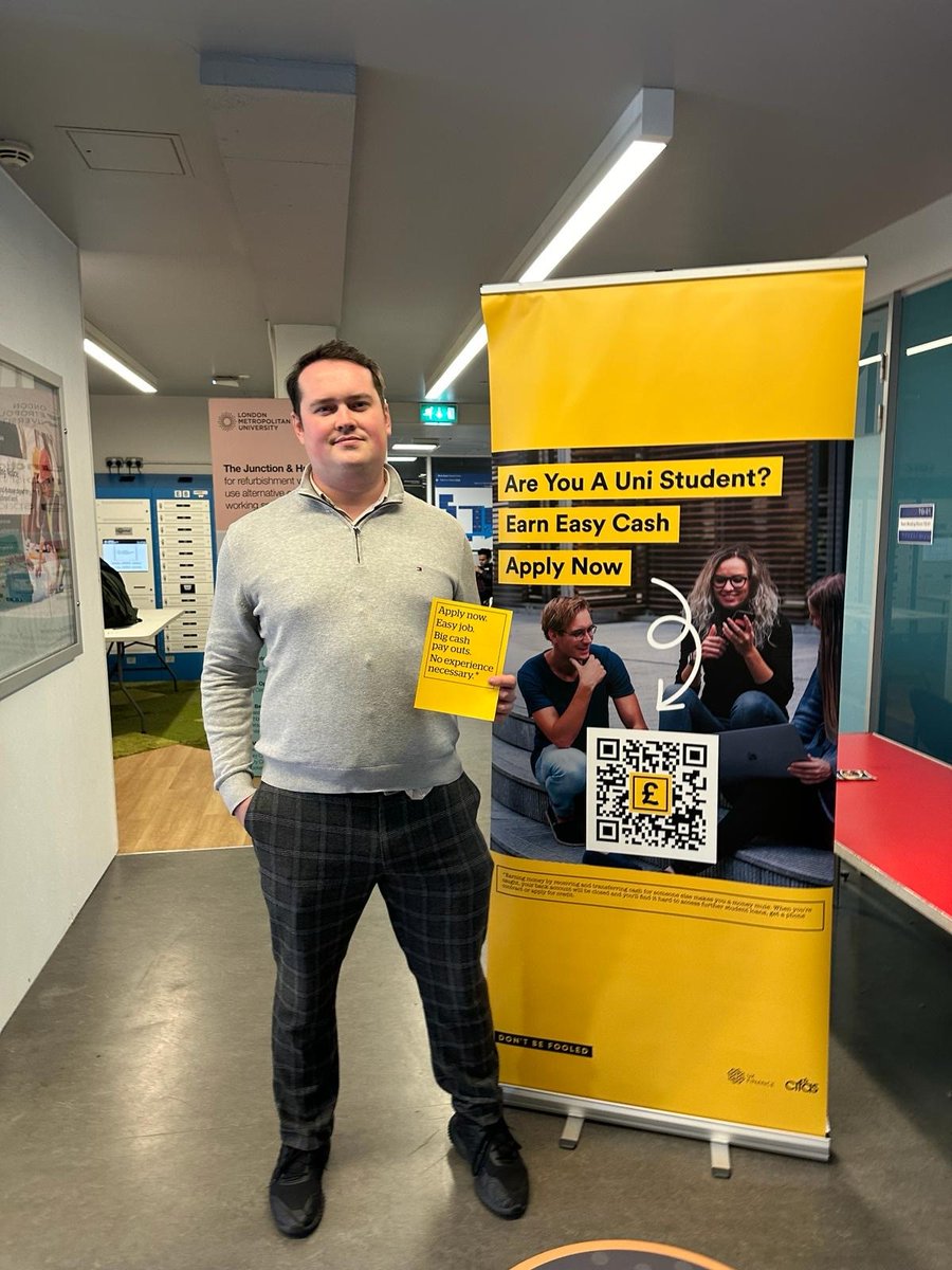 Islington Police (@mpsislington) on Twitter photo The Crypto Protect Team were at <a href="/LondonMetUni/">London Met Uni</a> today running a stall to reverse-scam students. This initiative is to raise awareness amongst young adults of financial exploitation and money laundering #CryptoProtect The Crypto Protect Team were at <a href="/LondonMetUni/">London Met Uni</a> today running a stall to reverse-scam students. This initiative is to raise awareness amongst young adults of financial exploitation and money laundering #CryptoProtect