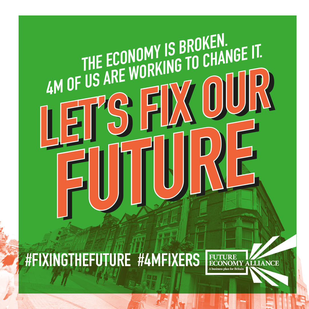 As part of @FutureEconomyUK we’re working to build a stronger, fairer, greener economy – one where all of society profits. We need your help to make this a #GeneralElection priority. Let’s fix our future. Join the #4mFixers: crowdfunder.co.uk/p/fix-our-futu…