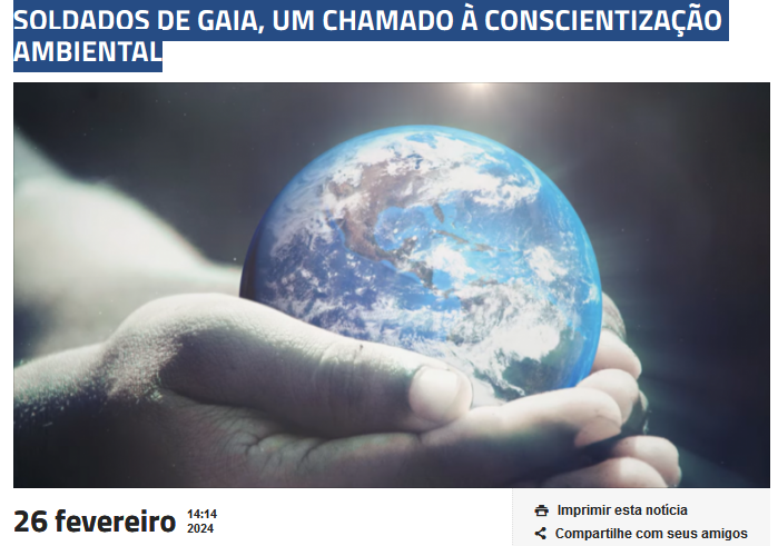 _ChavesdaLuz's tweet photo. Estamos muito  felizes por essa linda matéria sobre nossa música  Soldados de Gaia no jornal Diário da Manhã de Pelotas, Rio Grande do Sul.  Um convite a cada habitante do  planeta à  conscientização ambiental.
#kethelincocchi #soldadosdegaia ##conscienciaambiental #musica https://t.co/maxU8RrMqZ