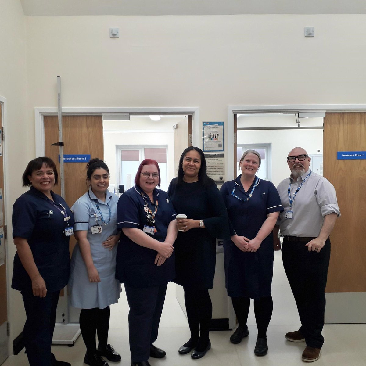 Deputy chief nursing officer for England, Acosia Nyanin, was full of praise for the work of our Dementia Palliative Care team and Wound Care clinics when she visited recently. Thank you to everyone involved – and a huge shout out to Gemma Tel Toro and Lisa Overton for hosting.