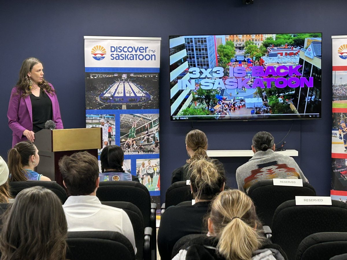 Earlier this week, Discover Saskatoon said they were announcing a major international sporting event. 

We now know what that is! 

Saskatoon will host the FIBA 3X3 women’s series in August at Victoria Park. <a href="/CKOMNews/">650 CKOM</a>