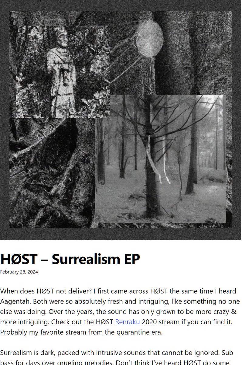 what do you get when you combine @host__music 's haunting sound alongside @SpikeRightMusic 's impeccable writing? well