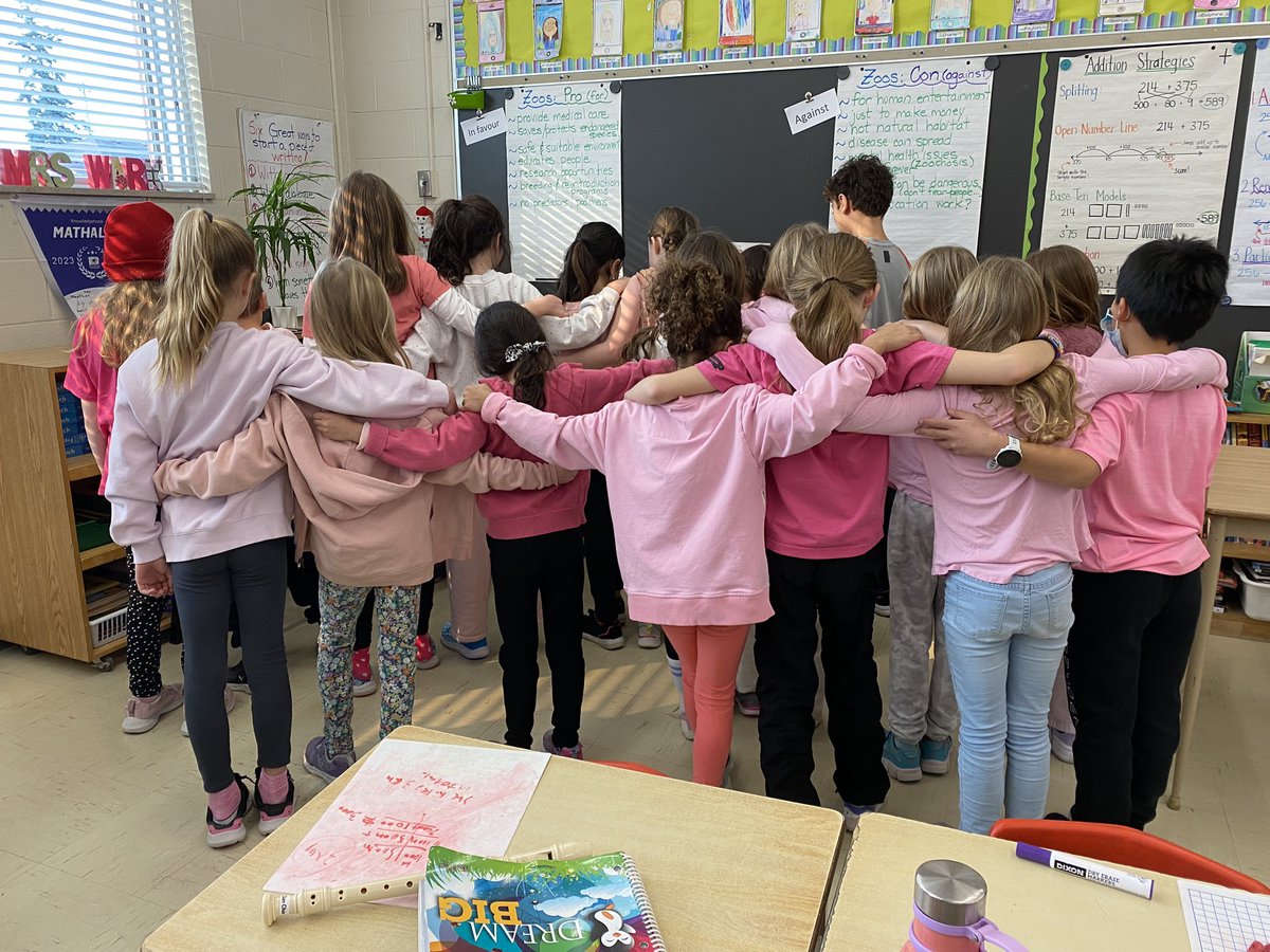 #PinkShirtDay2024 #ChooseKindness <a href="/JohnDearnessTV/">John Dearness Public School</a> <a href="/TVDSB/">Thames Valley DSB</a>