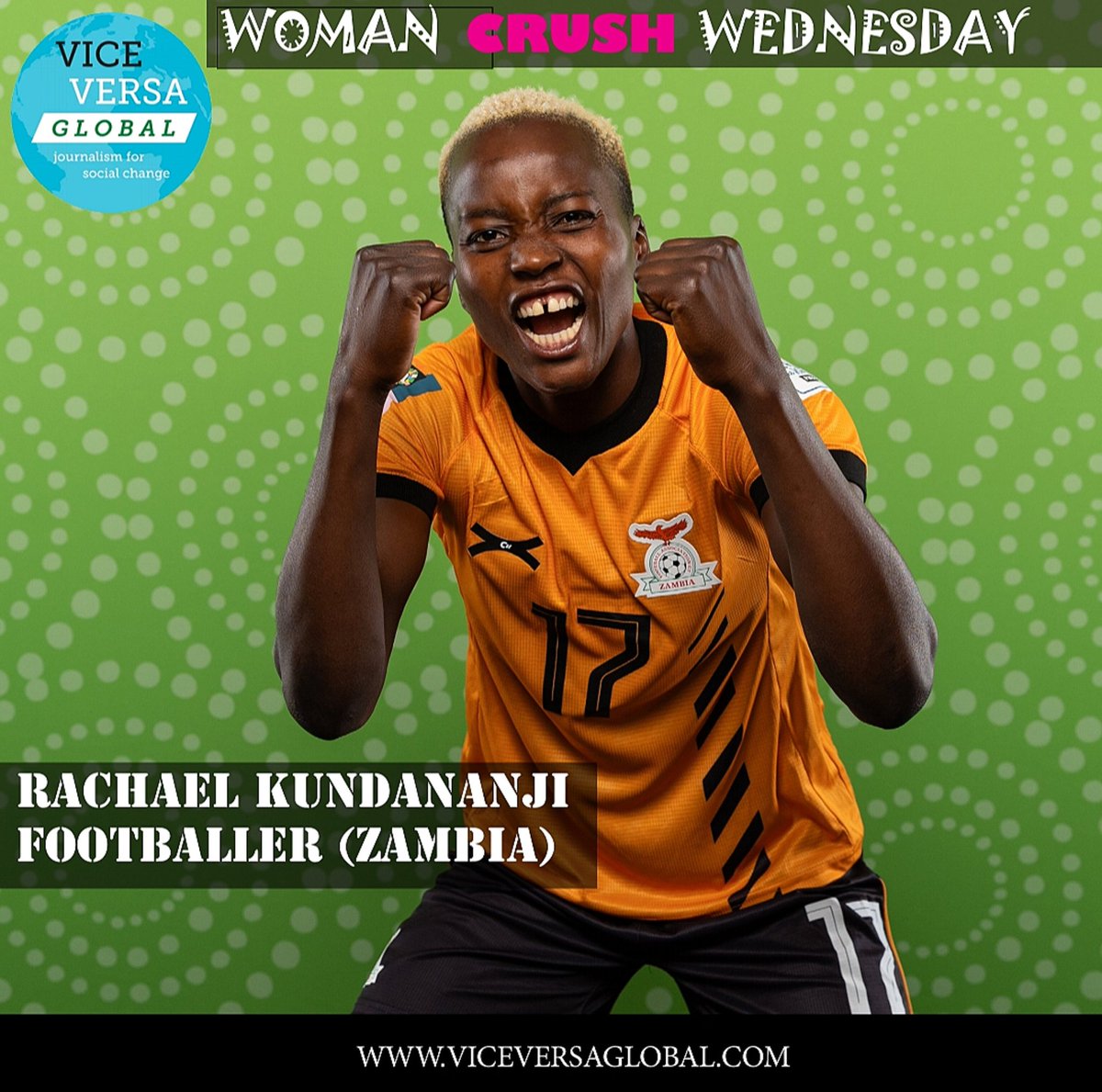 Today we celebrate, Zambian women’s football sensation, Rachael Kundananji, who shattered a new world transfer record by moving to (NWSL) with Bay FC  breaking a new world transfer record. This also establishes her as the most expensive player in the history of women’s football🎉