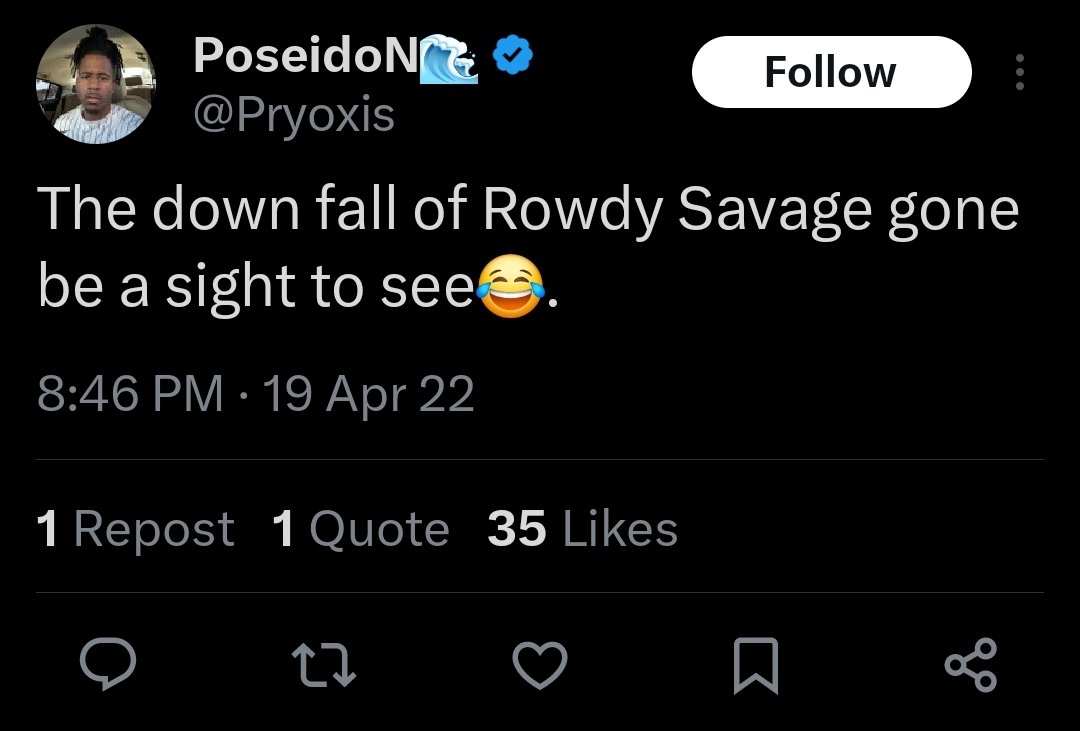 ARomeroXVII's tweet photo. Again, @Pryoxis always abstains himself from responsibility with his influence when people go and attack folk because of what he does.
Also, privately in DMs I told Martial I didn't agree with the Rowdy video👌🏽
But hey let your subs threaten kids lives/threaten to "crash out" 👌🏽 https://t.co/EY5S0Bdfgg