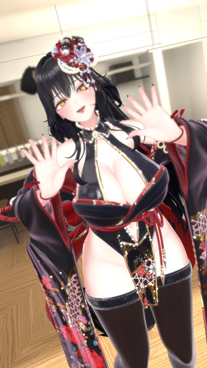 MUさんが改変したNIYを見せに来てくださったので写!

表情がまたいつもの可愛いのとは違うワイルドさが良い… 