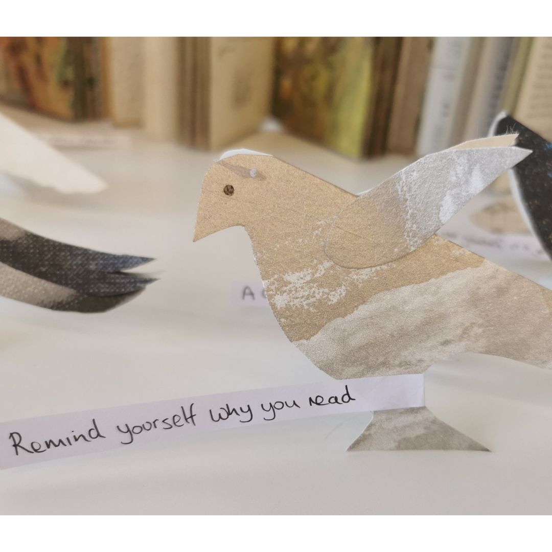 We've just finished a fun and creative Reading Friends workshop session where we made carrier pigeons out of recycled paper. Thank you to everyone who came along to Keynsham Library to enjoy the craft session today!
#BNESLibraries #ReadTalkShare #ReadingFriends #Keynsham