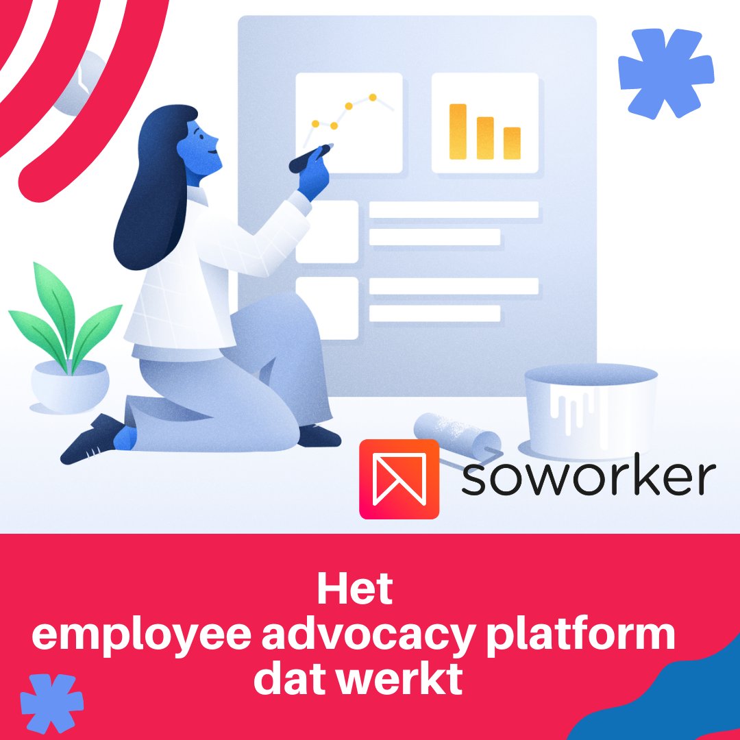 SoWorker1's tweet photo. Soworker maakt delen op social media makkelijk #contentmarketing #employeeadvocacy https://t.co/MXU4CLO0DU https://t.co/z9KD8i9vJt