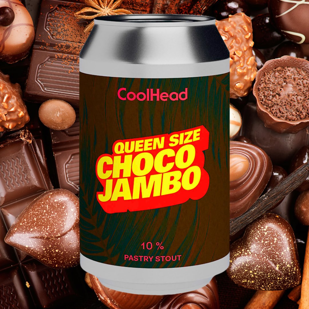 LeftFieldBeer's tweet photo. #CoolHeadBrew
Queen Size Choco Jambo
10% Imperial Stout
#Untappd: 3.75
Pastry stout brewed with coconut and raw cocoa powder.
https://t.co/IkKEMdWm5h
#CraftBeer #Beer #BeeroClock #LeftFieldBeer https://t.co/cszpnApogx
