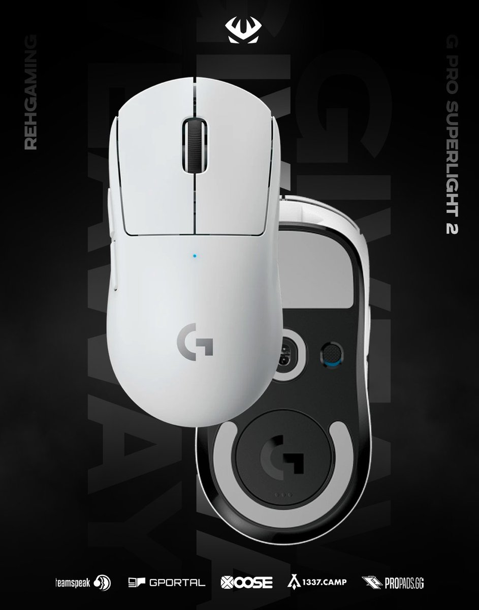 REHGaming's tweet image. In Zusammenarbeit mit dem lieben @ViPerZzR6 verlosen wir eine @LogitechGDE G Pro Superlight 2 🥳🔥
Was ihr für die Maus tun müsst 👀

➡️ Post liken
➡️ Post reposten
➡️ Uns folgen 

Wir wünschen euch viel Glück. 🍀

Der Gewinner wird am 12.03.24 ausgelost! 🤝
