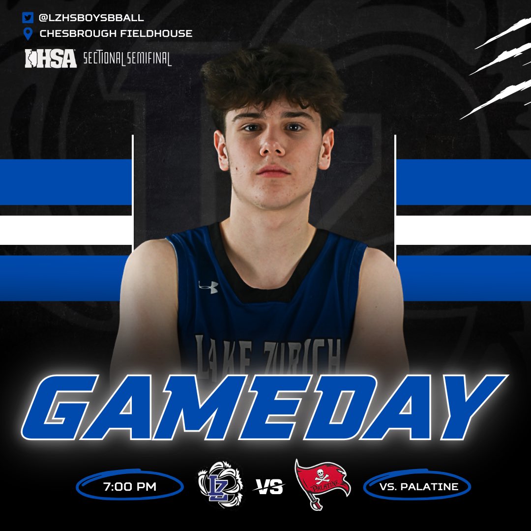 Big time game, big time opponent, big time venue. What could be better than that?! Bear fans see you in Elgin tonight! #lznation #pep