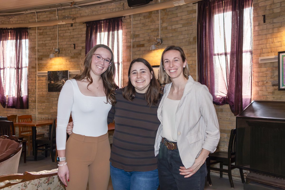 UofGCCMPS's tweet photo. 🍳 👩‍🔬 More than 40 @uofg faculty, staff and students came together at the Bullring for the Guelph @IUPAC global women’s breakfast #GWB2024, led by a trio of women @UofgC researchers and students. A panel discussion on being women in STEM followed.

https://t.co/xsivrCiR43 https://t.co/kjRBFNREWk