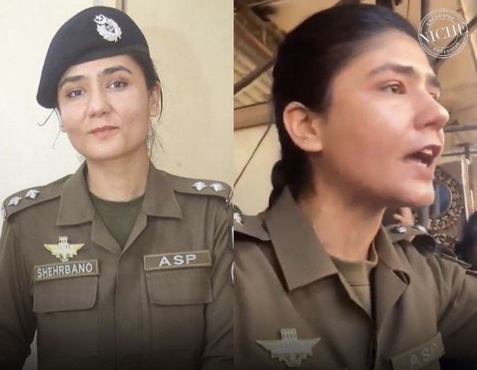 #ASPShehrbano is the face of bravery, courage and resilience. An iconic and inspiring heroine of Pakistan 👏👏👏