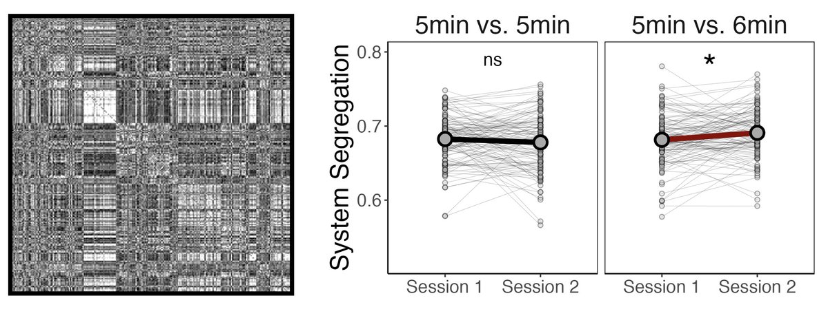 Functional brain networks vary across individuals, change over time, & can be altered w/ interventions But efforts to minimize time-series noise & increase reliability unmask an understated source of bias that impacts results Our new report on this: shorturl.at/iuyDQ 🧵