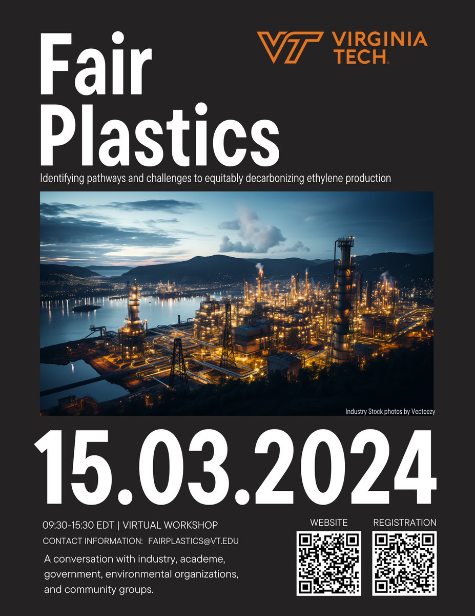 Thinking about those pesky microplastics?@sonjadschmid @tsungyentsou @DanielBreslau and Colin McMillan are running a plastics workshop on March 15! We’ll discuss decarbonization, feasibility, and equitability. Find more info and register here: bit.ly/3OZbTWd