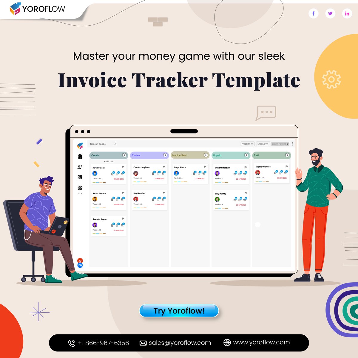 yoroflow's tweet photo. Struggling to keep your invoices organized?
Take control of your #invoicingprocess and streamline your workflow today!
Get started now: https://t.co/u6uNag6HPC
#lowcodeplatform #InvoiceAutomation #invoicetracking #procurementprocess #procurementmanagement #inventorymanagement https://t.co/pPKJdJx8TY