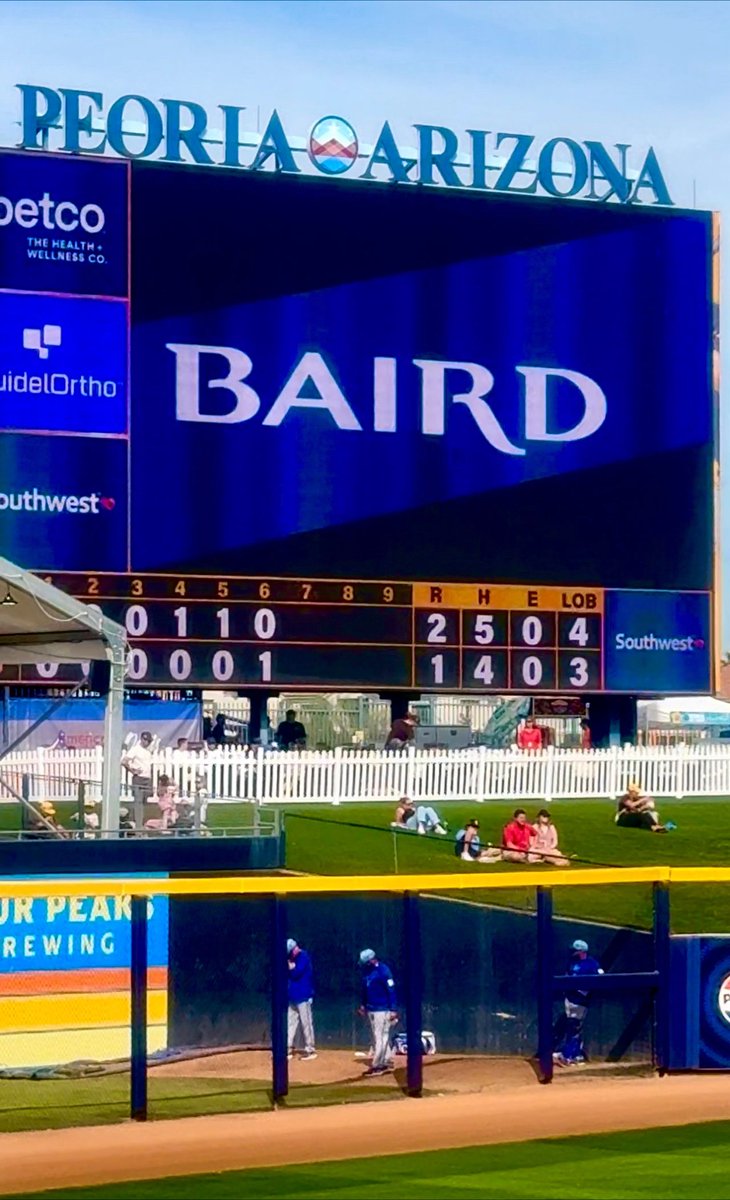 Thanks to the <a href="/rwbaird/">Baird</a> team in Sun City, AZ for having us speak to clients on the latest in planning...and then hitting a little spring training baseball afterwards!