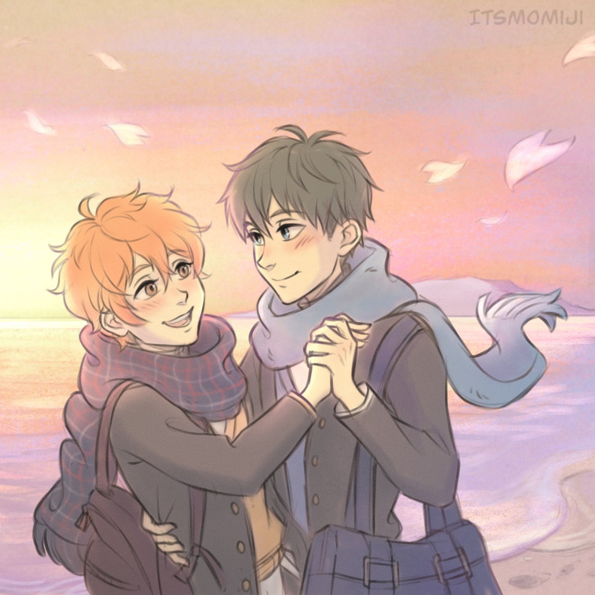 itsmomiji_art's tweet photo. happy birthday to my forever sunshine 🧡🌸🍰
#佐藤真冬誕生祭2024
#given #ギヴン https://t.co/ePon7IFj6E