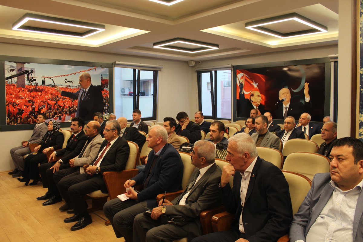 VeyselSahinMhp's tweet photo. Olağan İlçe Başkanları Toplantımızı gerçekleştirdik.

Hayırlara vesile olsun. https://t.co/AqnXk57qoW