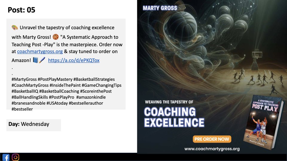 Chapter 9 is on Defense in the Post:
Defending the Lob
• Ball pressure.
• Lots of help side.
• On the pass, drive-step backward into the offensive man and make a play on the ball.
My book is available at coachmartygross.org, Amazon, Barnes and Noble, Lulu, Apple Read, and