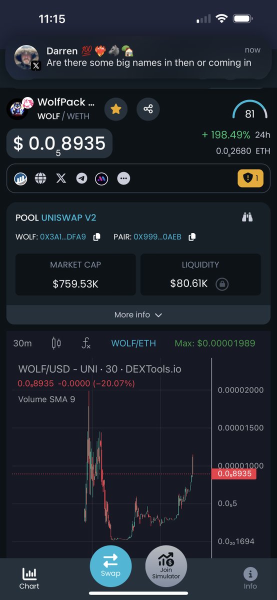 I Continuously hearing the same DM your 100X!
"Sure, we've done a 100X, and we'll likely repeat that 5 to 100 more times," is a better mindset. This approach ensures you don't miss out on projects that eventually reach a $100 million market cap.