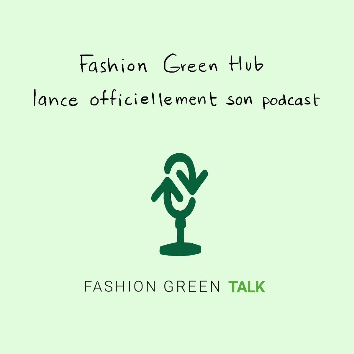 Fashion Green Hub lance son podcast 🎙️ Le podcast qui met en lumière les acteurs de la mode durable ♻️ Disponible sur toutes les plateformes audio 🔉 À suivre 🌱 #fashiongreenhub #podcast #modecirculaire #sustainability #sustainablefashion #mode