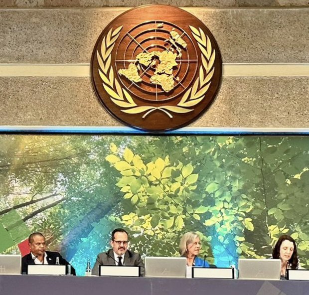 OCHOA_MX_UN's tweet image. #Mexico 🇲🇽 #UNEP 🇺🇳and #DOALOS organised an event on the #Biodiversity beyond national jurisdiction #agreement #BBNJ. A milestone agreement that addresses challenges faced by our oceans 🌊 
Congratulations to #Palau 🇵🇼 and #Chile 🇨🇱 for their ratification!
